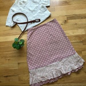Vintage cotton summer skirt